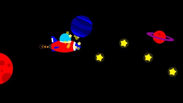 Baby Sensory - 2 часа «Космическая ракета» с окружающим звуком -