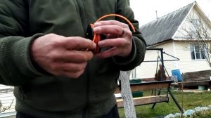Как намотать леску на катушку триммера  Самый простой способ