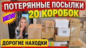 Лиса в Америке - Такого мы НЕ ОЖИДАЛИ- ДОРОГИЕ находки- Потерянные посылки 20 коробок Распаковка