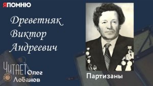 Древетняк Виктор Андреевич. Проект «Я помню» Артема Драбкина. Партизаны.