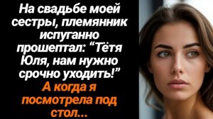 Жизненные истории/Тётя Юля, нам нужно срочно уходить!