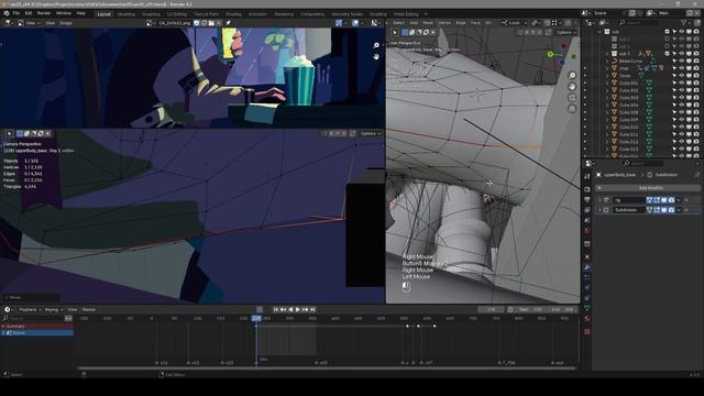 Coloso - A to Z of NPR Animation in Blender 35-4. Character Lighting Material Adjustment 1