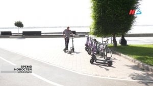 В Волгоградской области ввели штрафы за неправильную парковку электросамокатов