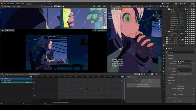 Coloso - A to Z of NPR Animation in Blender 35-5. Character Lighting Material Adjustment 1