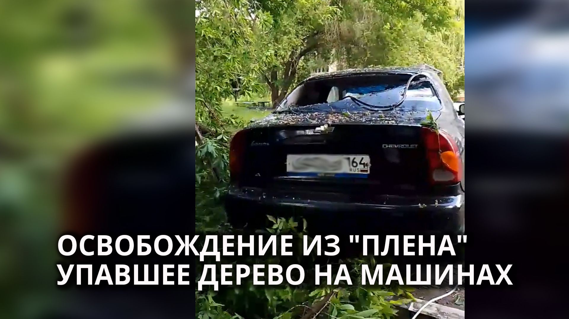 В Саратове жители повреждённых от непогоды машин не могут дождаться помощи от властей