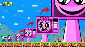 Super Mario Bros. Когда Марио и Луиджи против ЭВОЛЮЦИИ ГИГАНТСКОЙ печи СПРУНКИ-ПИНКИ разразится