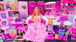 Играем в игрушки из мультика принцесса кукла Барби. Мультфильм для детей. ASMR АСМР