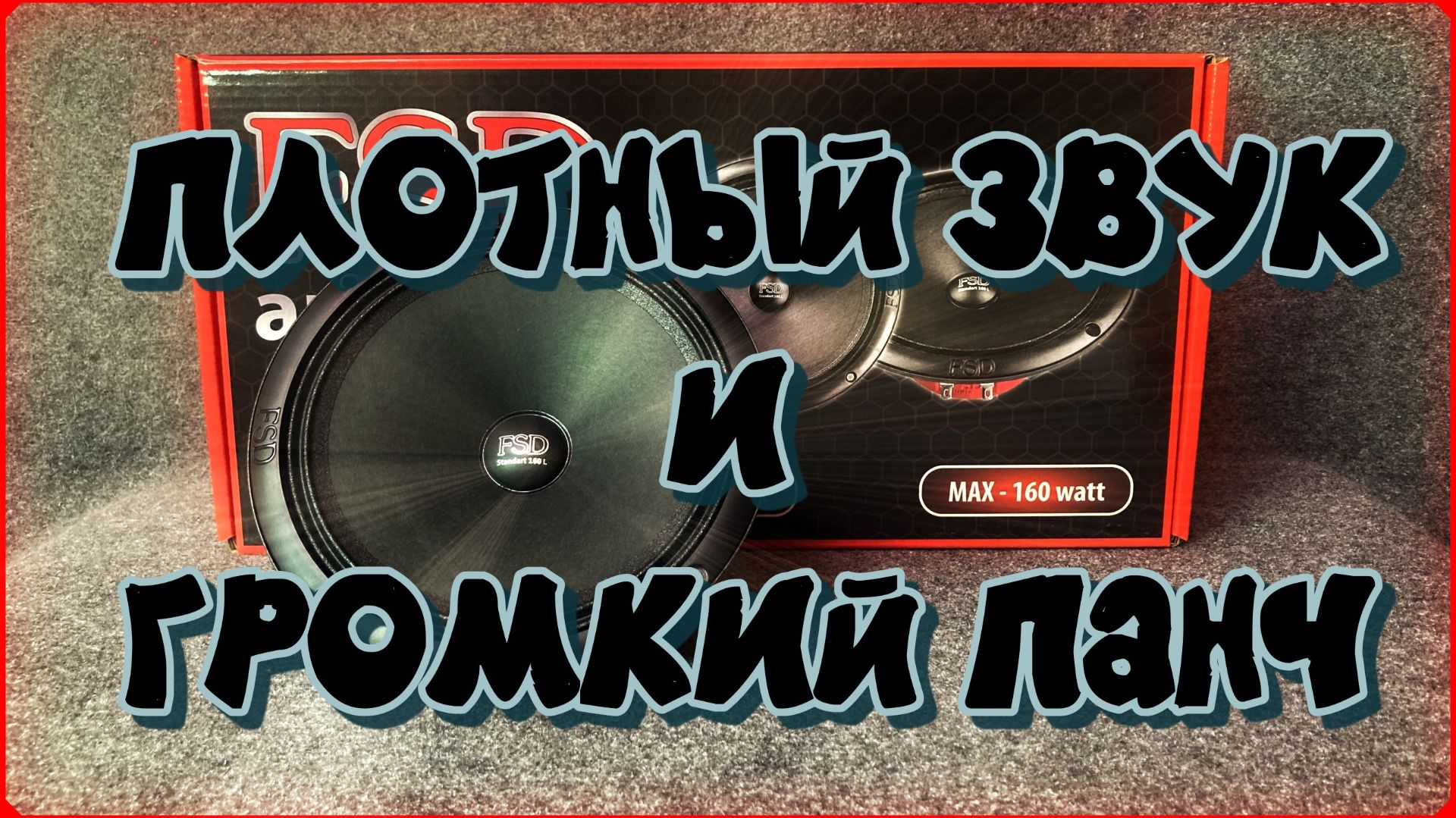 Обзор FSD AUDIO STANDART 160 L смотреть онлайн