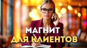 Магнит для клиентов | Высокий спрос на услуги | Запись на месяц вперёд | Саблиминал