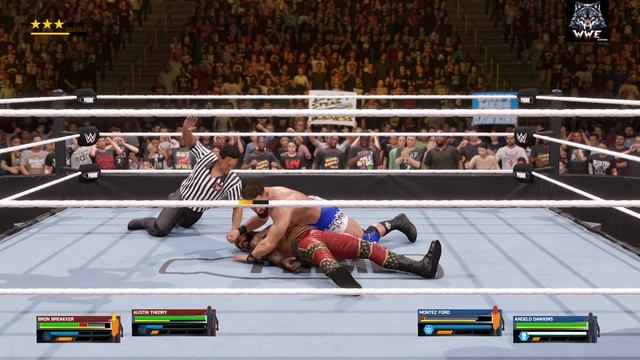WWE2K25 THE VISION (C) VS THE STREET PROFITS