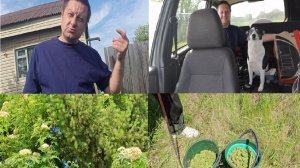Наш новый день в деревне ,едем  на почту,Снова в лес за шишками