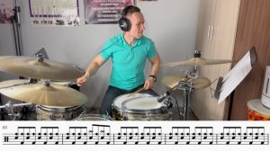 Король и шут - Мастер приглашает в гости (Drum tutorial от Александра Русских)