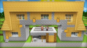У МЕНЯ ПОЯВИЛСЯ СОСЕД С ДЛИННЫМ ДОМОМ В МАЙНКРАФТ | Компот Minecraft