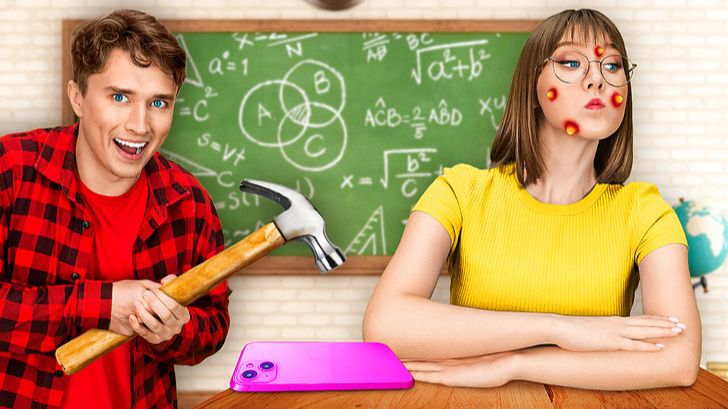 Крутые ученики vs злой учитель: школьные пранки 😈 смотреть онлайн