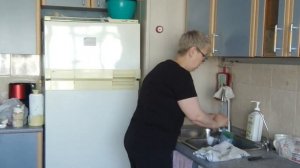 Жарю сырники, получились вкусные 😋. Чуть не подгорели, но вполне норм.