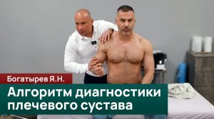 Алгоритм диагностики плечевого сустава для выявления импиджмент-синдрома. Богатырев Я. Н.