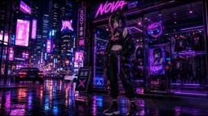 NOVA 🌃 Cyberpunk Synthwave Chill Beats   Neon Night Drive   Dreamwave Mix