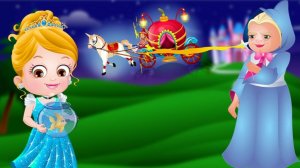 Мультик для детей Золушка/Сказки и развивающие игры для детей, малышей