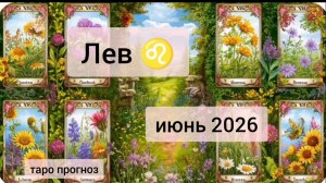 Лев ♌, июнь 2026