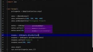 PyQt5+Designer (вариант 2) - основа. ч.2