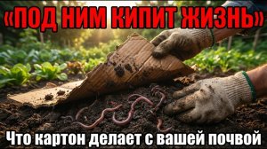 Зачем я собираю картон всю зиму 6 способов применения на огороде