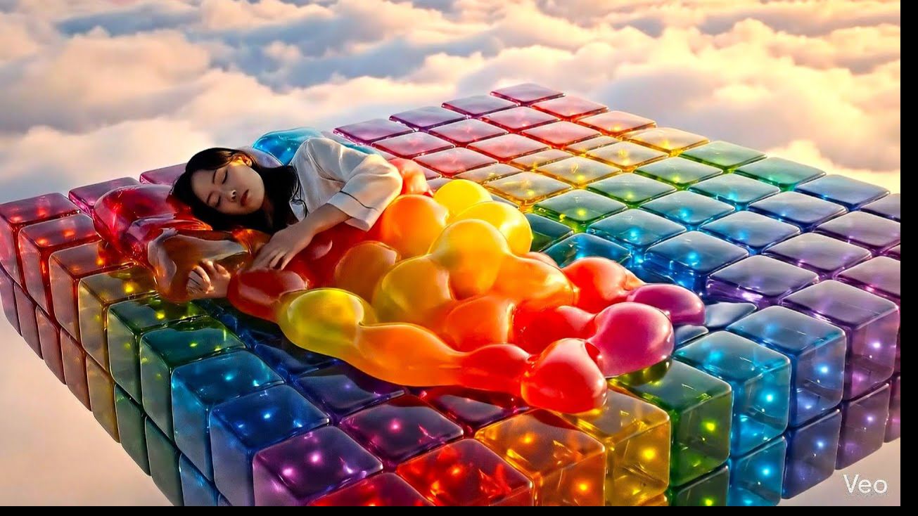 На какой летающей кровати вы хотели бы спать? Коллекция кроватей, парящих в небе | ИИ АСМР. Фильмы