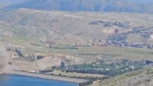 ВВС Израиля накануне днём нанесли удары в районе плотины Караун в долине Бекаа на юге Ливана !!!
