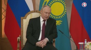 Владимир Путин прибыл в Казахстан с государственным визитом