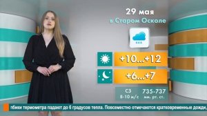 Погода в Старом Осколе на 29 мая