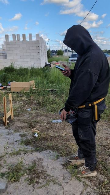 Заливка плитного фундамента 81м² в пос. Авангардное Калининградской области от Амбер Хаус #стройка