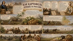 История картофеля на Руси: от Петра I до наших дней