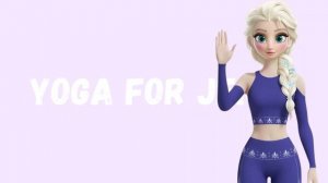 Morning Yoga with Elsa _ Yoga for Children _ Wake Up & Energize _ Frozen Kids Yoga