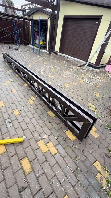 Прямой навес для машины #спецкаркас