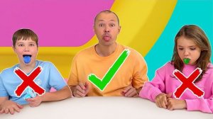 МИСС КЭТТИ И МИСТЕР МАКС | Не покрась язык челлендж