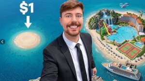 Частный Остров за $1 vs $250,000,000! MRBEAST МИСТЕРБИСТ НА РУССКОМ мистер бист на русском