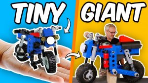 Делаю наборы LEGO только в 100 раз больше !