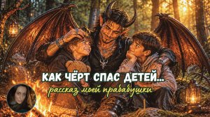 КАК ЧЁРТ СПАС ДЕТЕЙ...рассказ моей прабабушки...