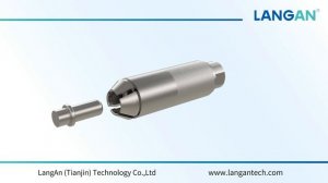 LANGAN® LA600 это быстросъемный соединитель с зажимными кулачками и гильзовым управлением