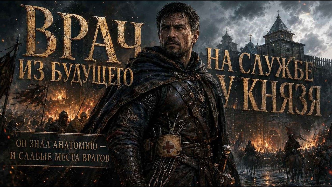АУДИОКНИГА ПОЛНОСТЬЮ | Врач из будущего на службе у князя | ПОПАДАНЦЫ | Книга 1 смотреть онлайн