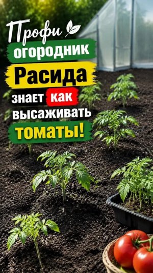 Высаживаем рассаду в грунт! Как вырастить томаты с АС-35
