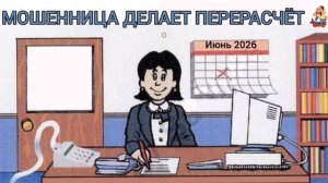 МОШЕННИЦА ДЕЛАЕТ ПЕРЕРАСЧЁТ