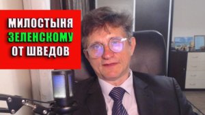 Милостыня Зеленскому от шведов