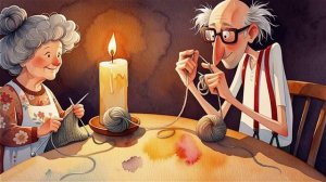 👴🕯️ БАБУШКА И ДЕДУШКА: без света, но с теплом души и улыбкой