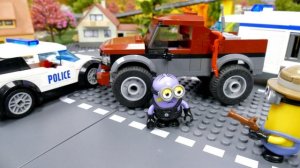 ЛЕГО Полиция Погоня за преступником! 🚔 Машинки для детей