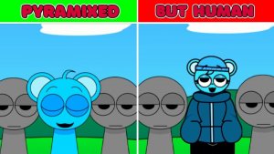 Incredibox Sprunki Human Retake Но Это Pyramixed Стиль! Кастомный Мод!