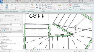 Revit Создание лестницы  по чертежу с помощью эскиза.