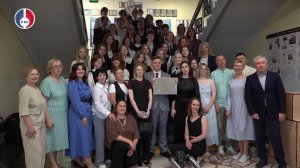 Выпускники 2026 года гимназии 41 вскрыли капсулу времени
