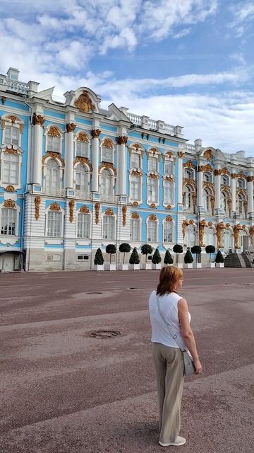 Пушкин. Екатерининский дворец.