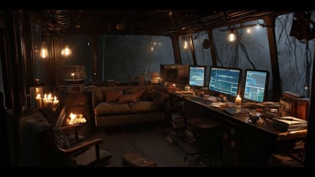 Safe Haven Van - Solaris Ambient -Relaxing Dark Dystopian Music