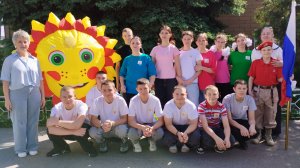 Открытие 1 лагерной смены Солнечный город